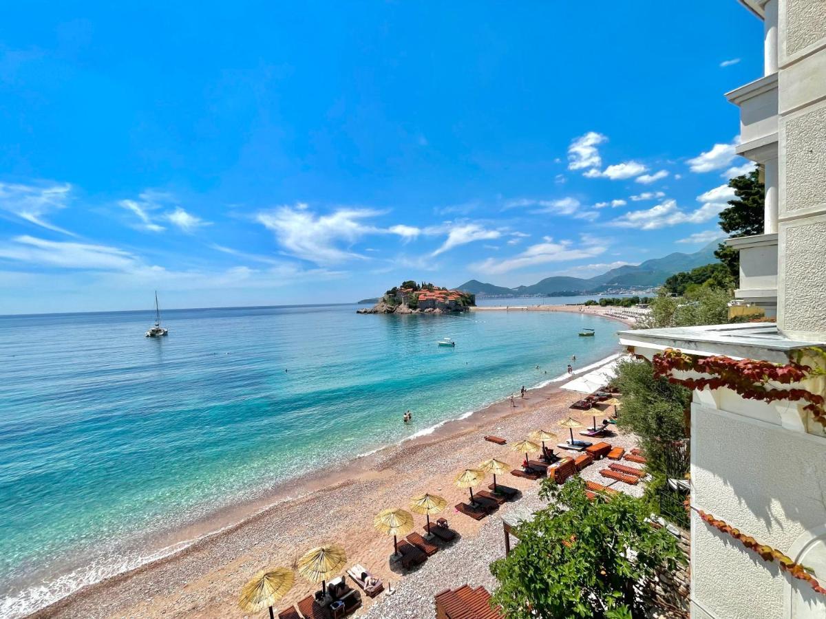 Plava Vila Beach Apartments Sveti Stefan Exterior photo
