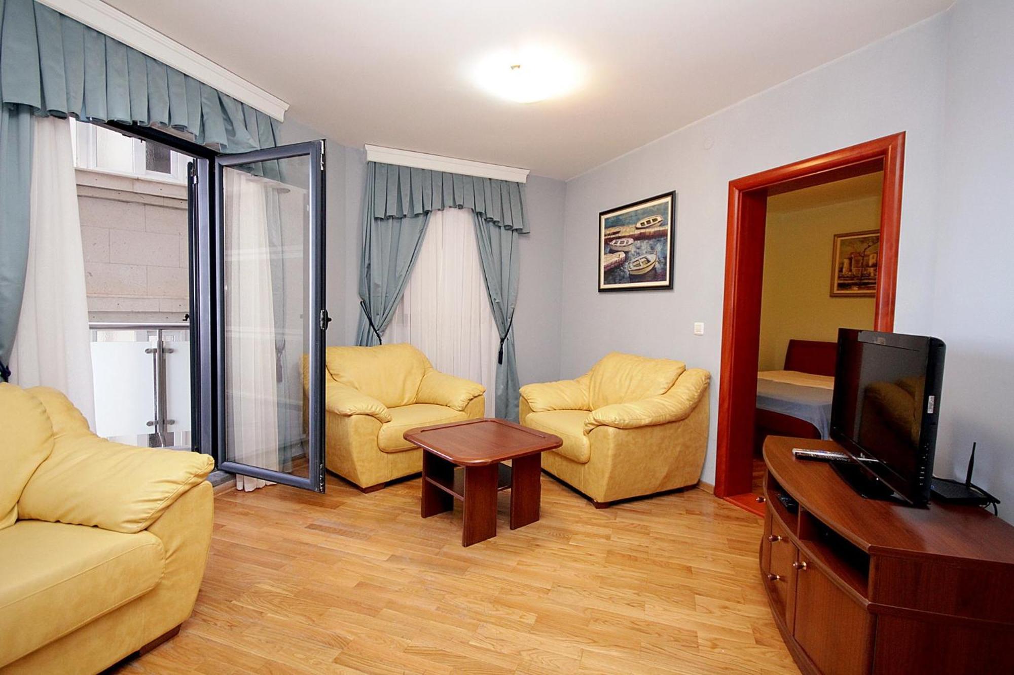 Plava Vila Beach Apartments Sveti Stefan Exterior photo